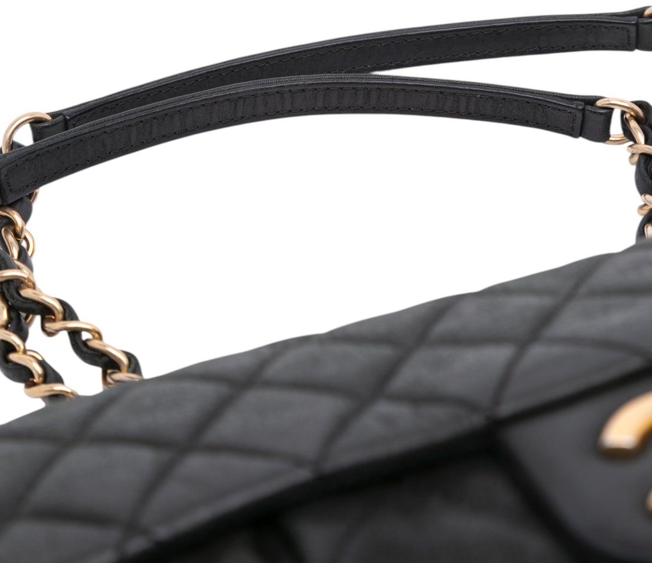 Chanel Quilted Calfskin Chic Quilt Flap Zwart