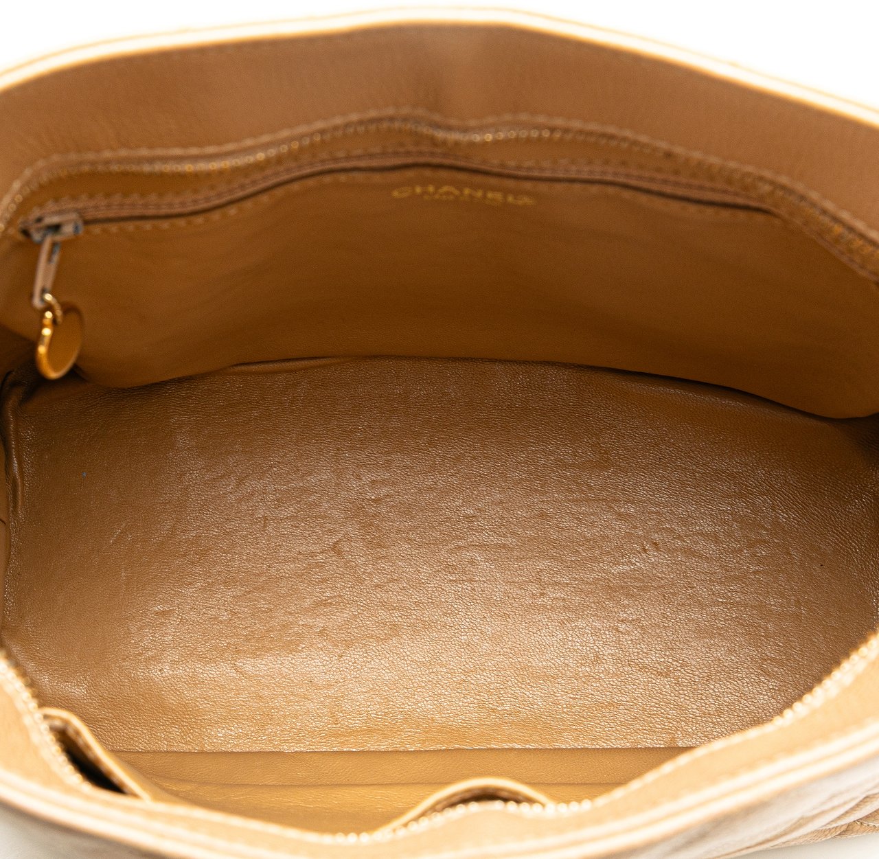 Chanel Caviar Medallion Tote Bruin