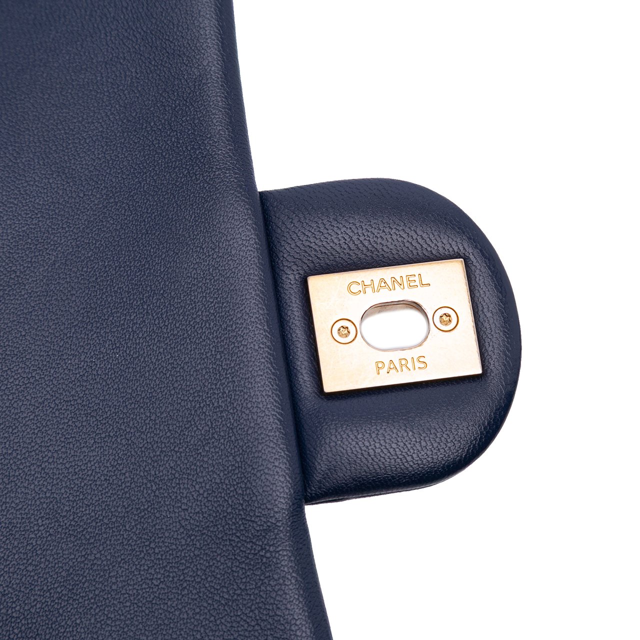 Chanel Mini Lambskin In The Loop Flap Blauw