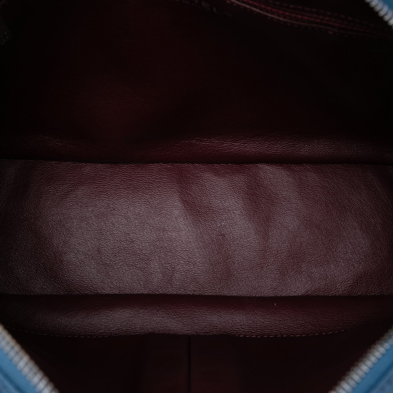 Chanel CC Caviar Camera Bag Blauw