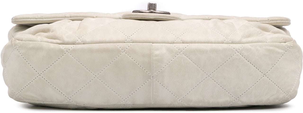 Chanel Large Iridescent Calfskin Chic Quilt Flap Wit