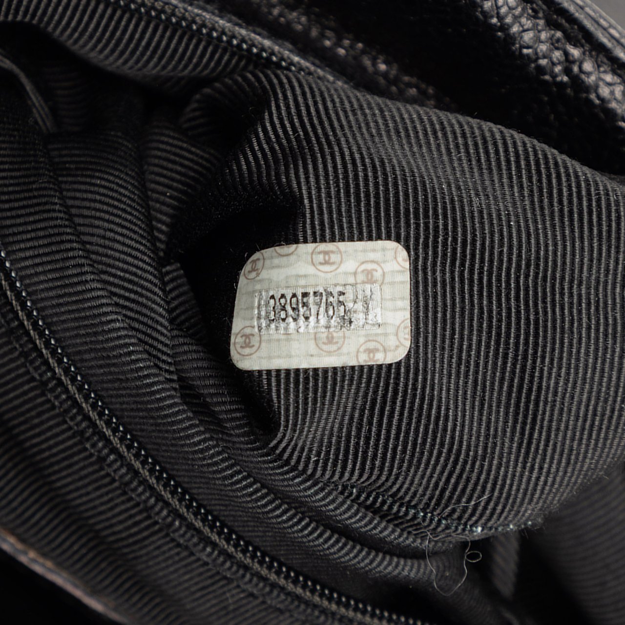 Chanel Caviar Triple CC Backpack Zwart