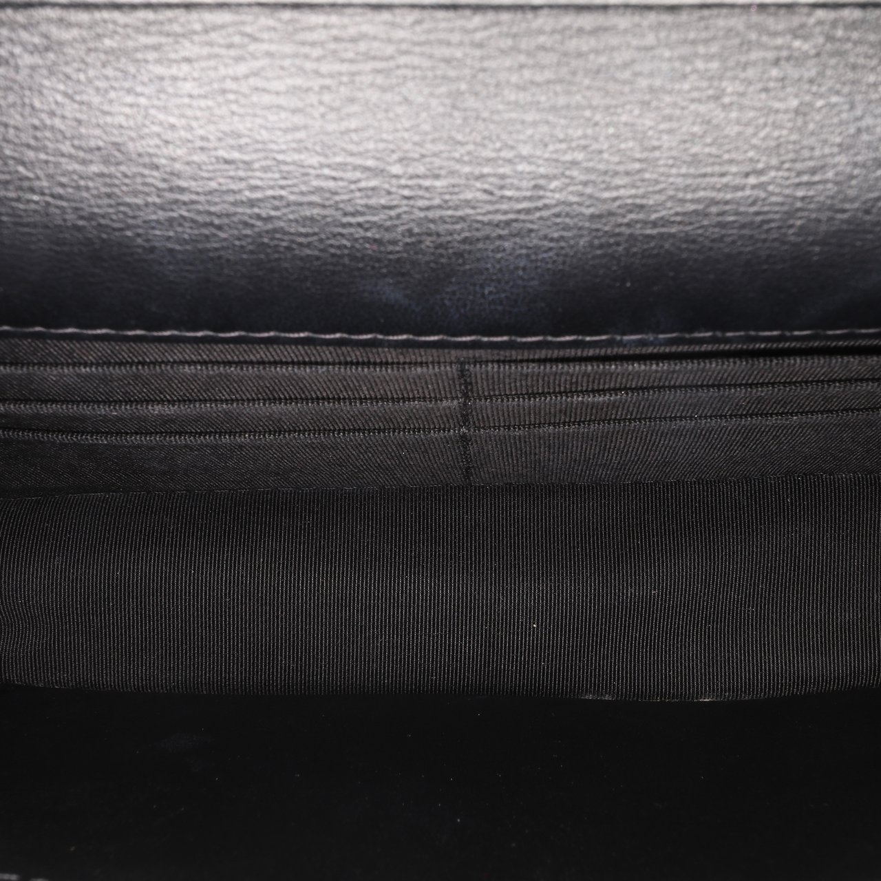 Chanel Quilted Suede Cocostellar Wallet on Chain Zwart