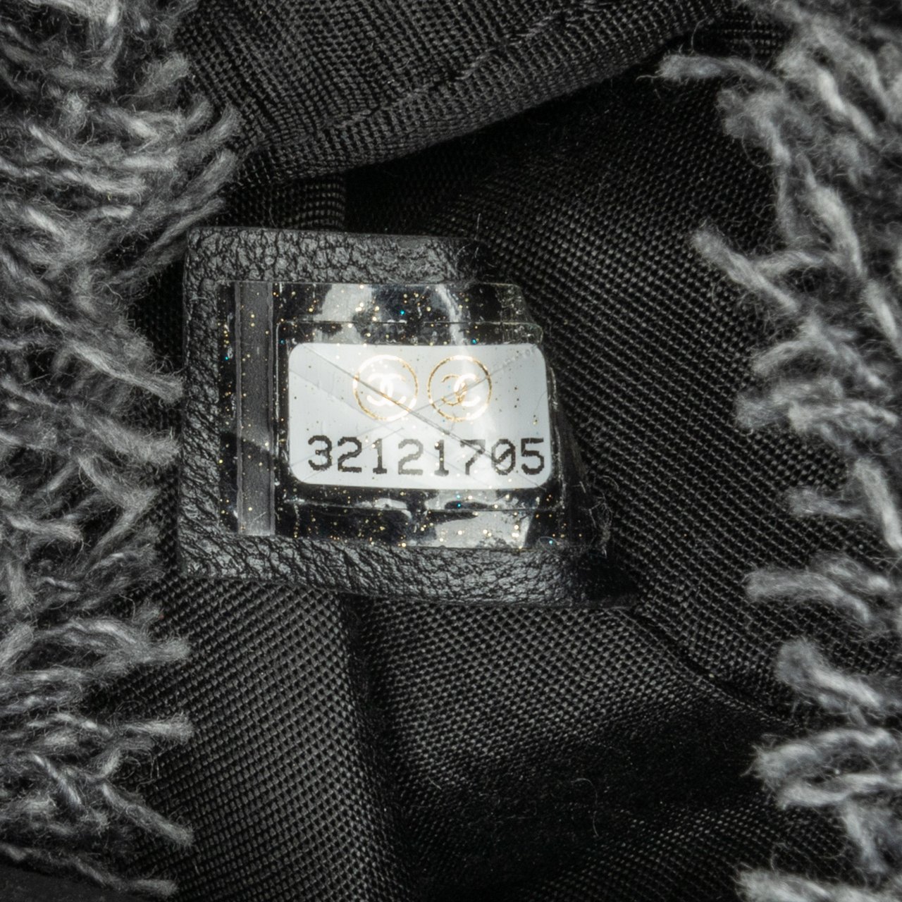 Chanel Mini Denim Mood Bucket with Chain Grijs