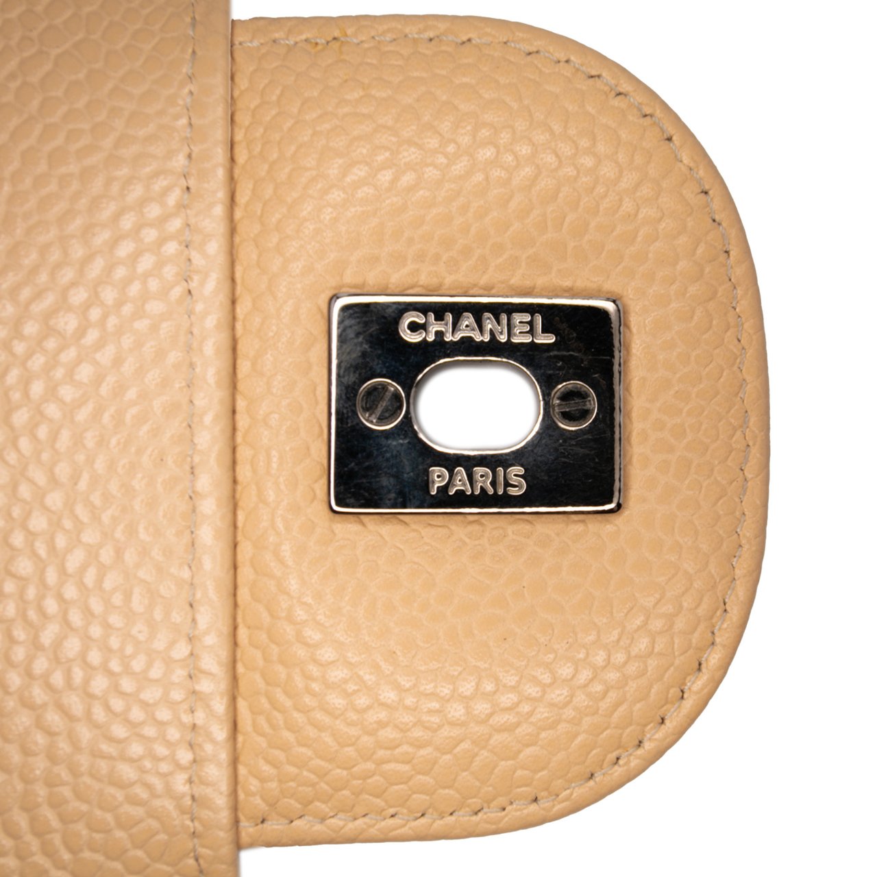 Chanel Jumbo Classic Caviar Double Flap Bruin
