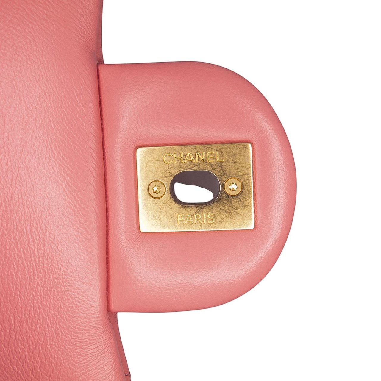 Chanel Mini Lambskin Pending CC Flap Roze