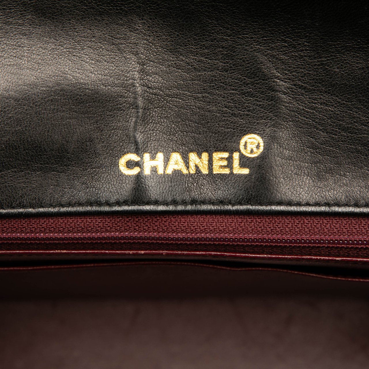 Chanel Medium Quilted Lambskin Mademoiselle Single Flap Zwart