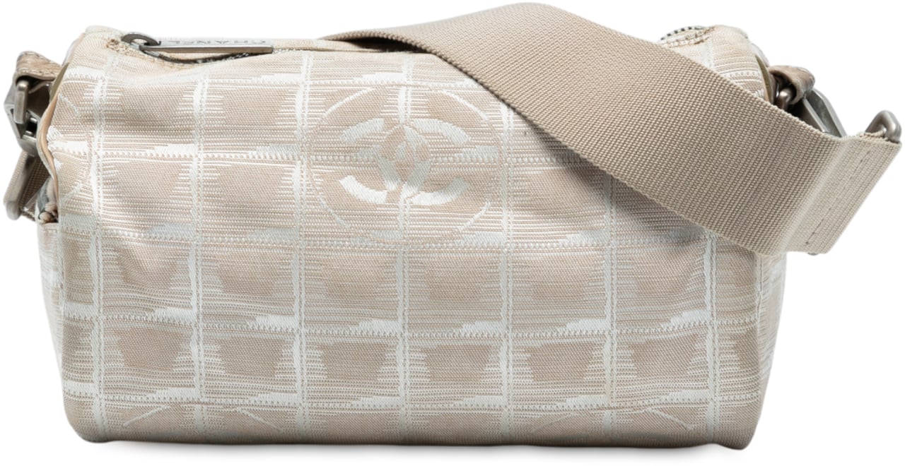 Chanel New Travel Line Cylinder Bag Bruin