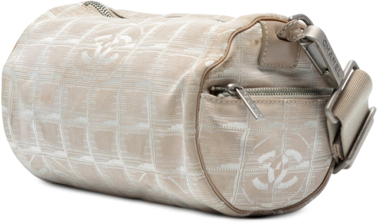 Chanel New Travel Line Cylinder Bag Bruin