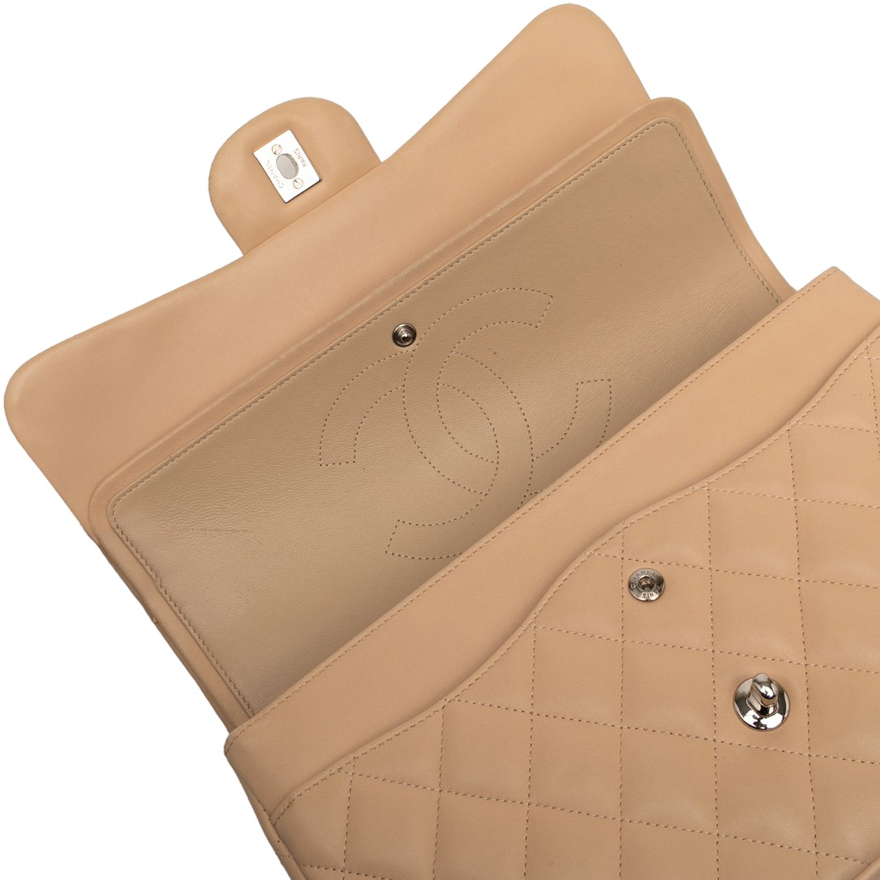 Chanel Jumbo Classic Lambskin Double Flap Bruin