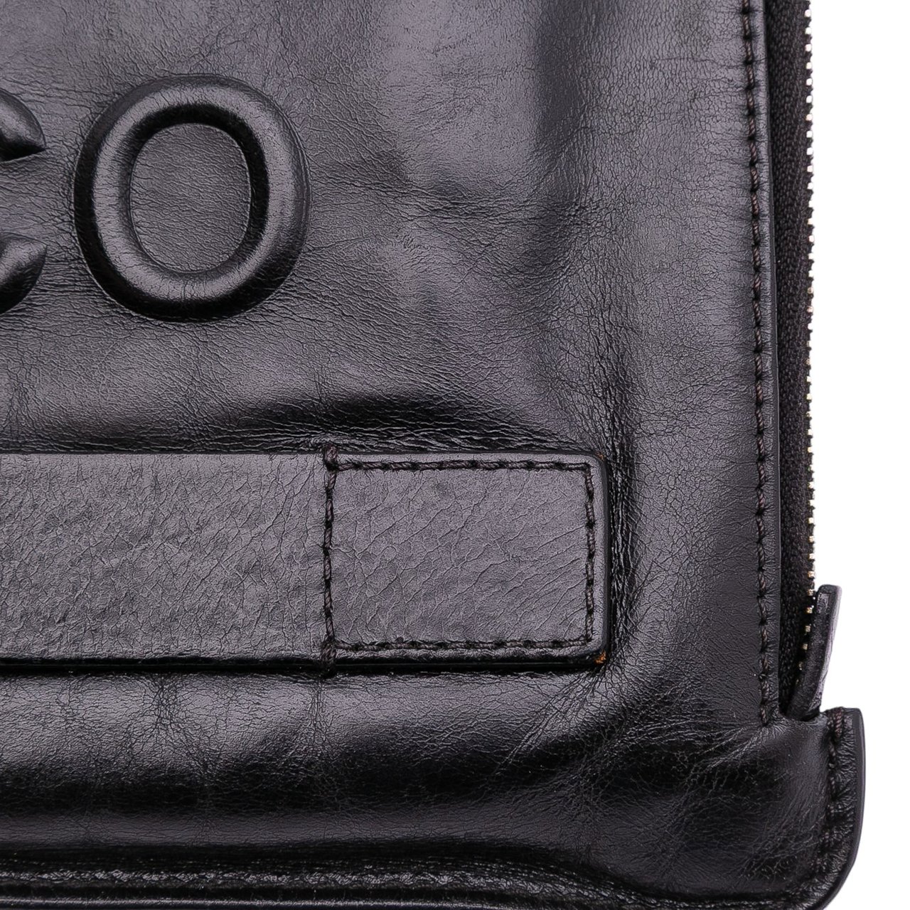 Chanel Lambskin Votez Coco Clutch Zwart