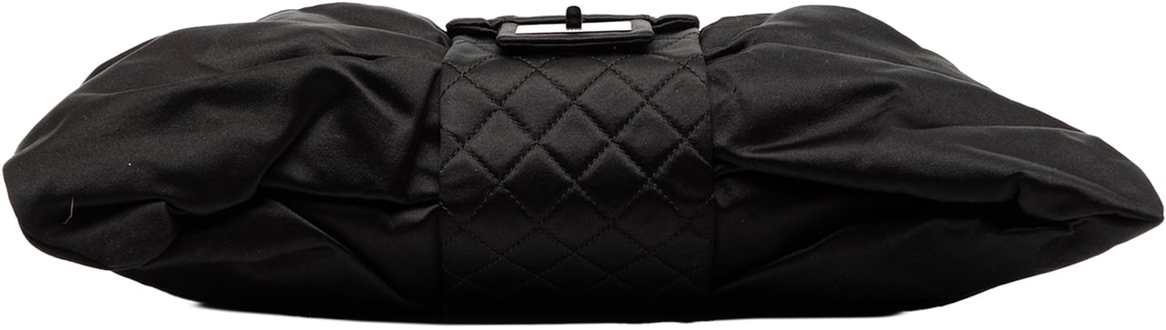 Chanel Medium Satin Bow Mademoiselle Shoulder Bag Zwart