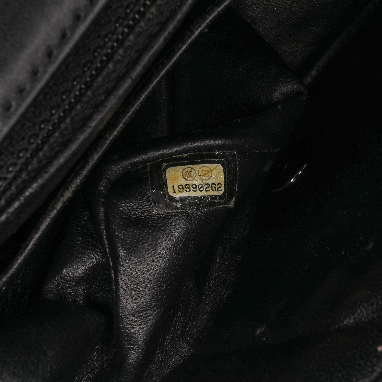 Chanel Mini Square Classic Patent Single Flap Zwart