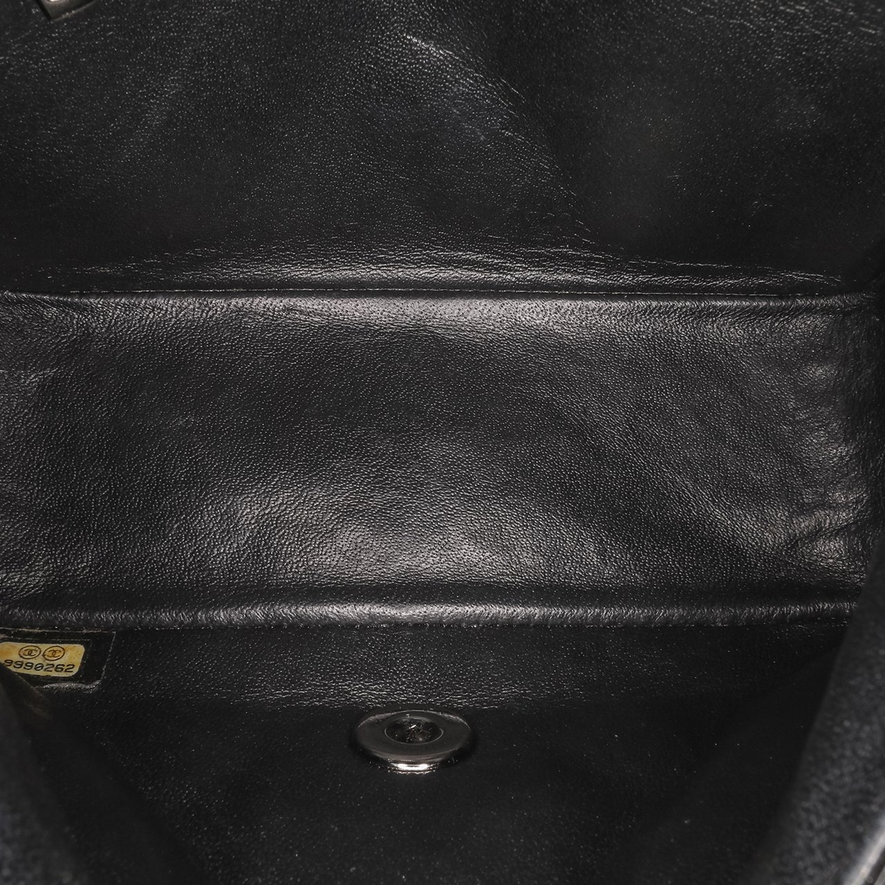 Chanel Mini Square Classic Patent Single Flap Zwart