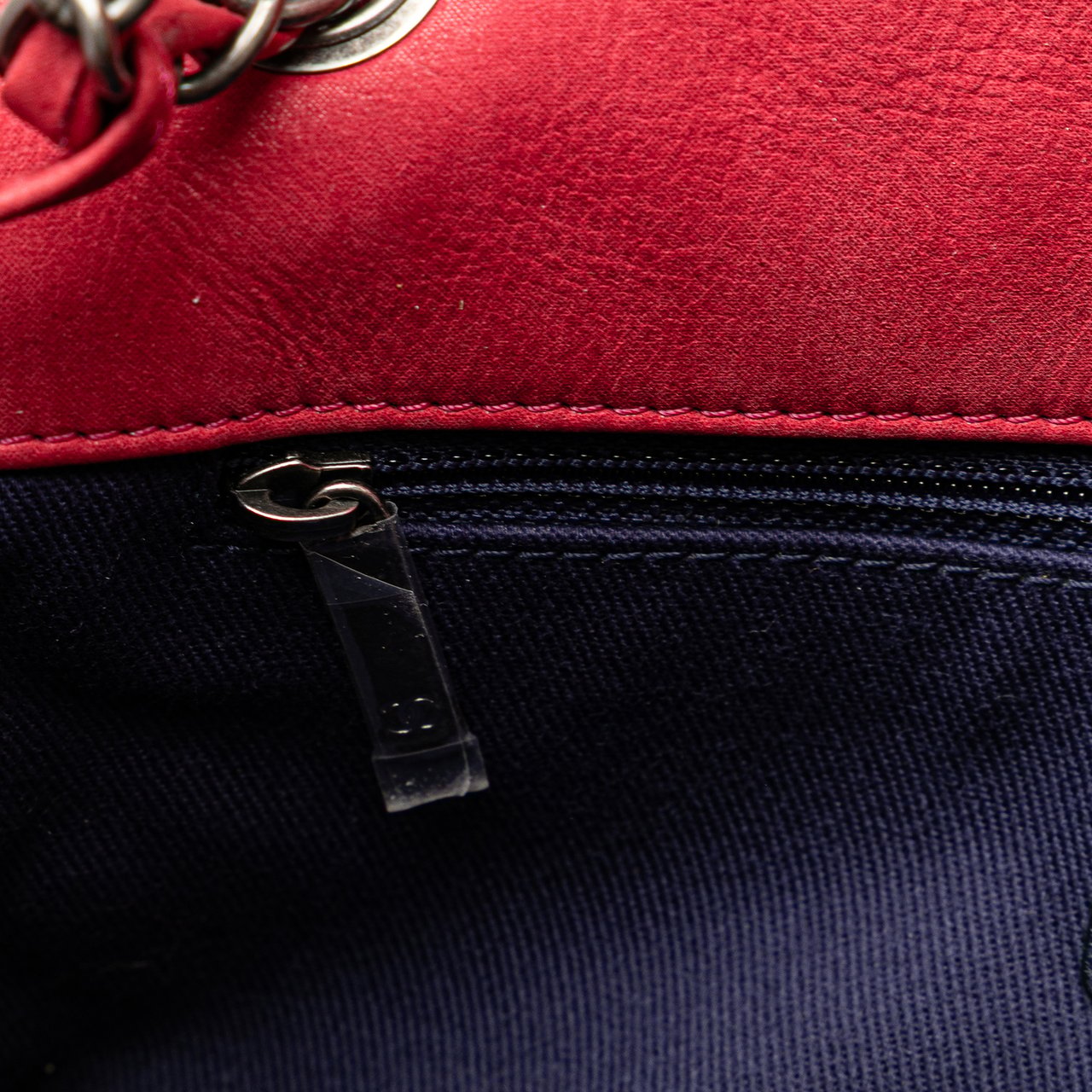 Chanel Small Iridescent Calfskin New Bubble Flap Rood