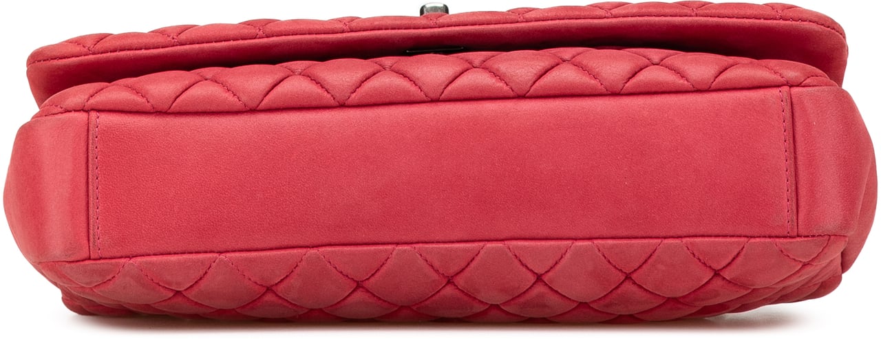 Chanel Small Iridescent Calfskin New Bubble Flap Rood