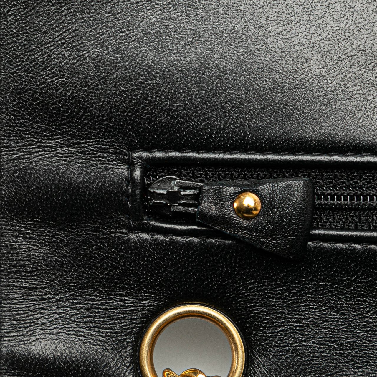 Chanel Medium Classic Lambskin Double Flap Zwart