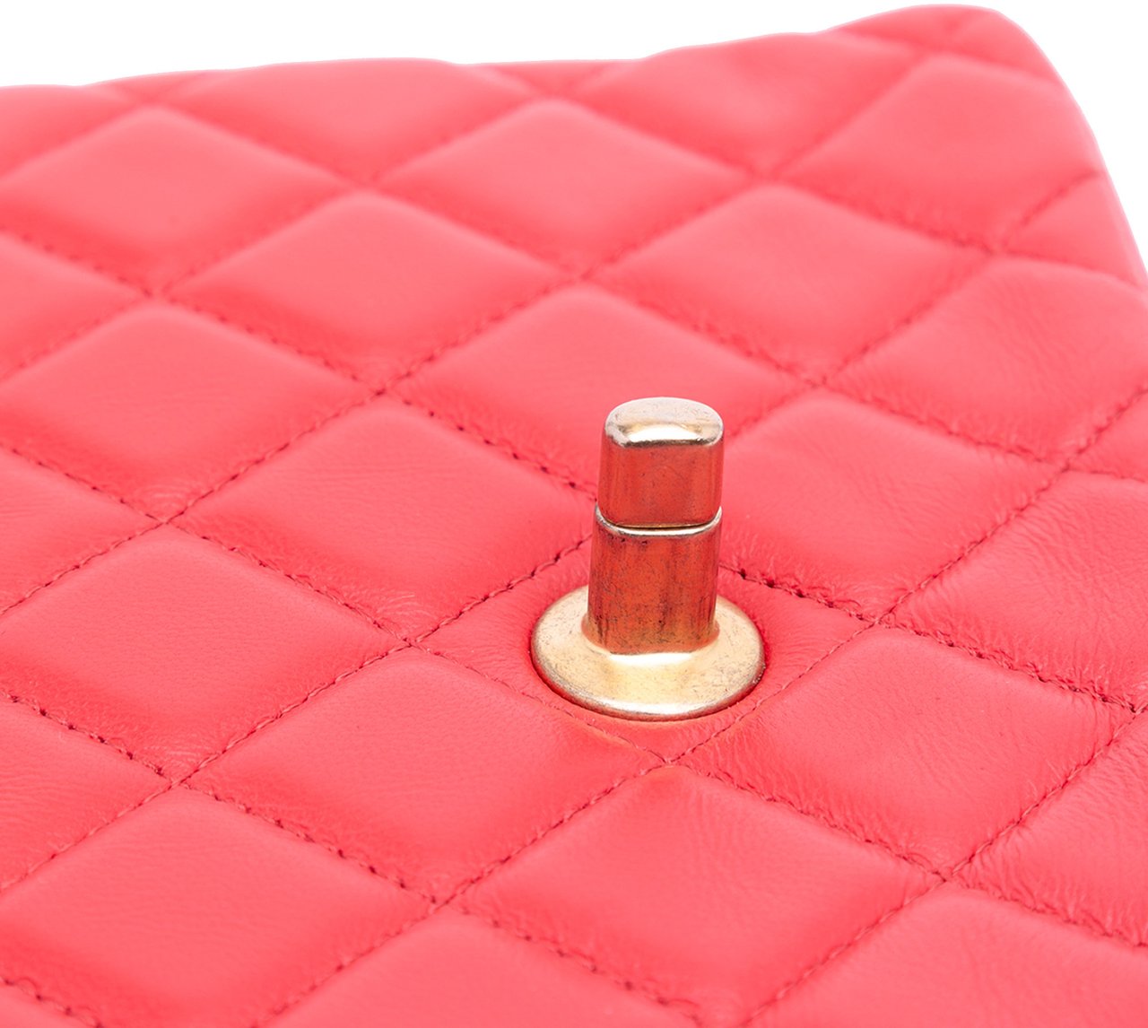Chanel Mini Square Classic Lambskin Casino Royale Charms Single Flap Rood
