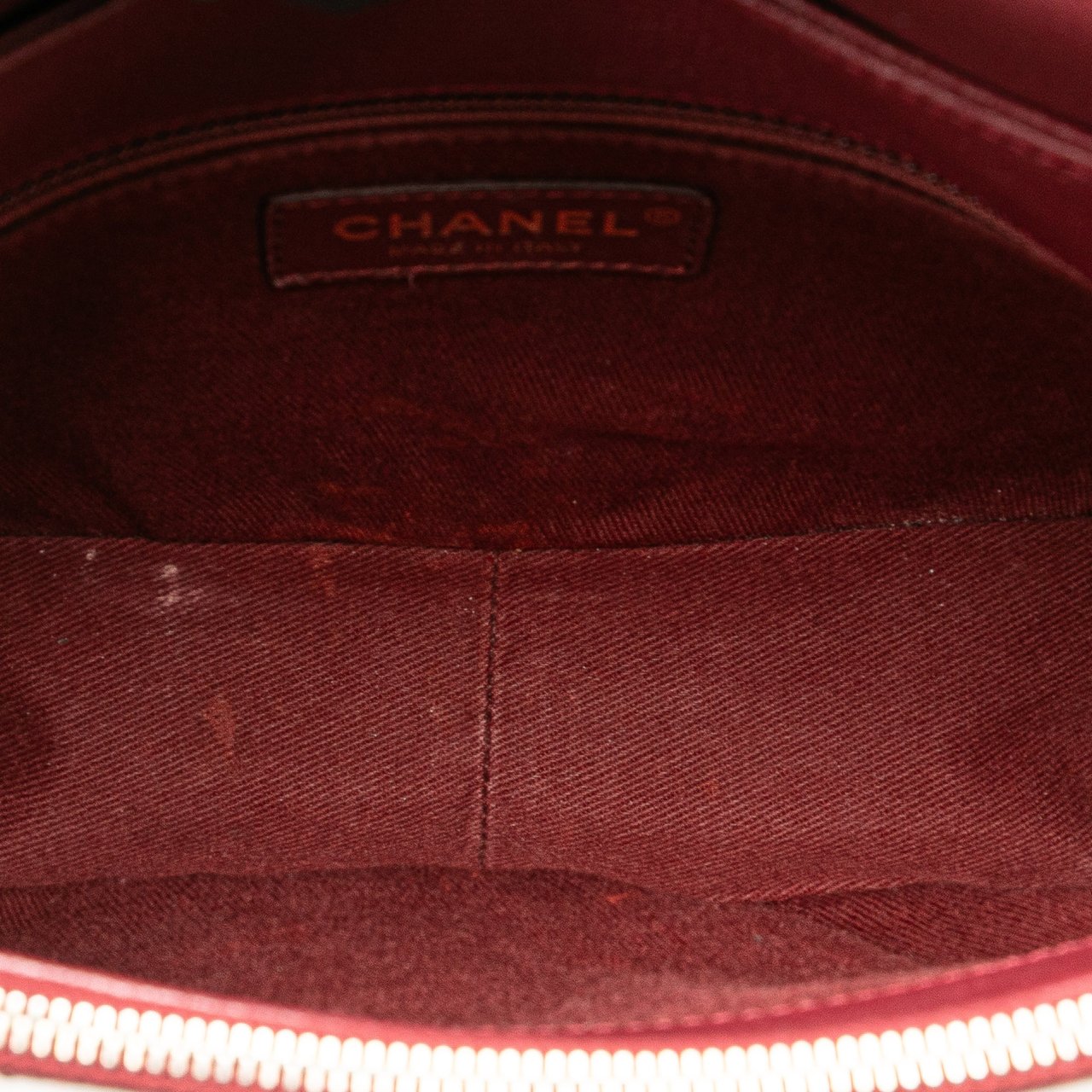 Chanel Medium Calfskin Coco Curve Flap Rood