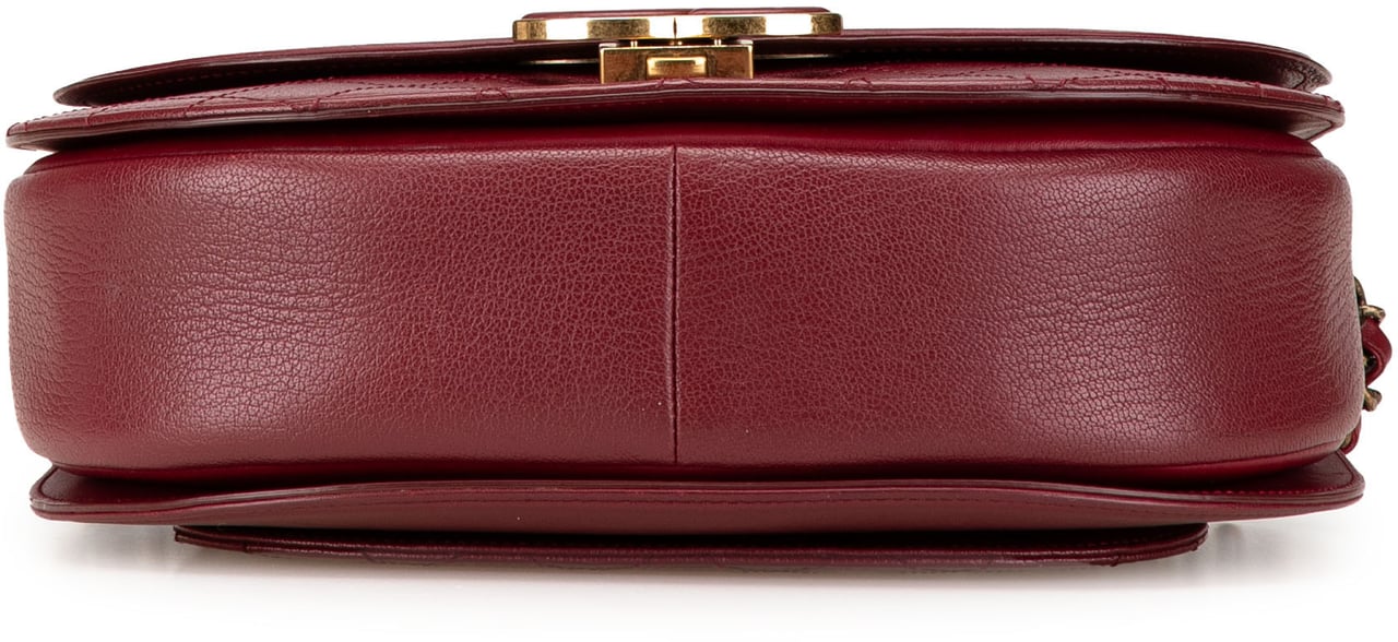 Chanel Medium Calfskin Coco Curve Flap Rood