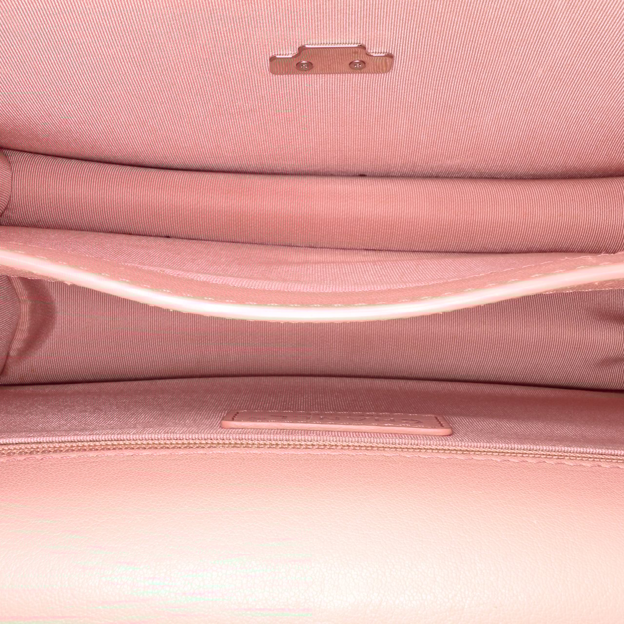 Chanel Large Quilted Goatskin CC Box Flap Roze