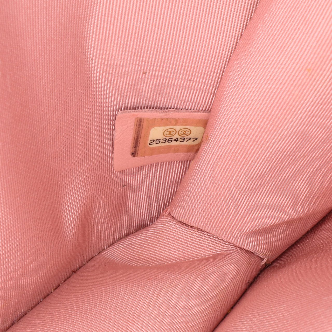 Chanel Large Quilted Goatskin CC Box Flap Roze