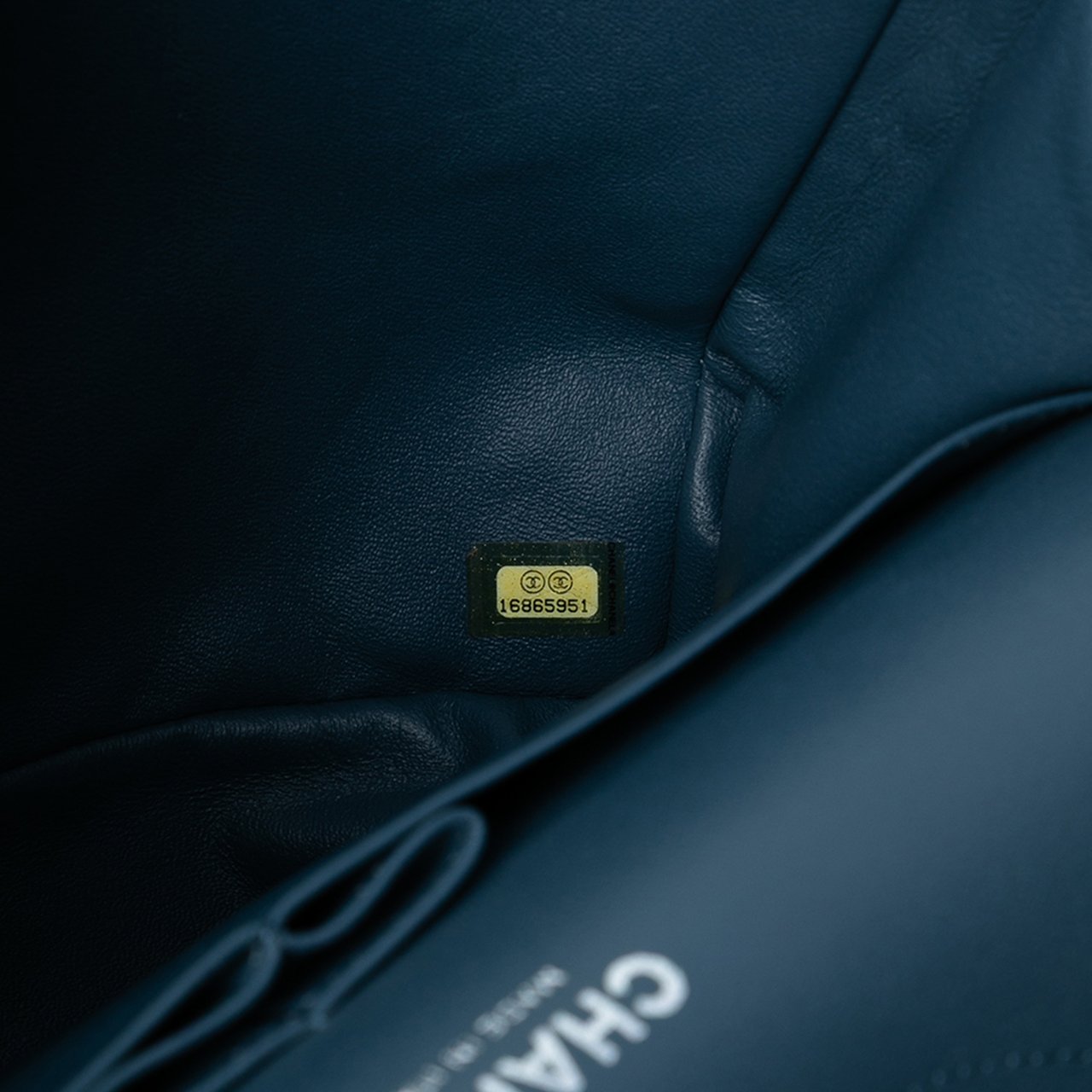 Chanel Jumbo Classic Lambskin Double Flap Blauw