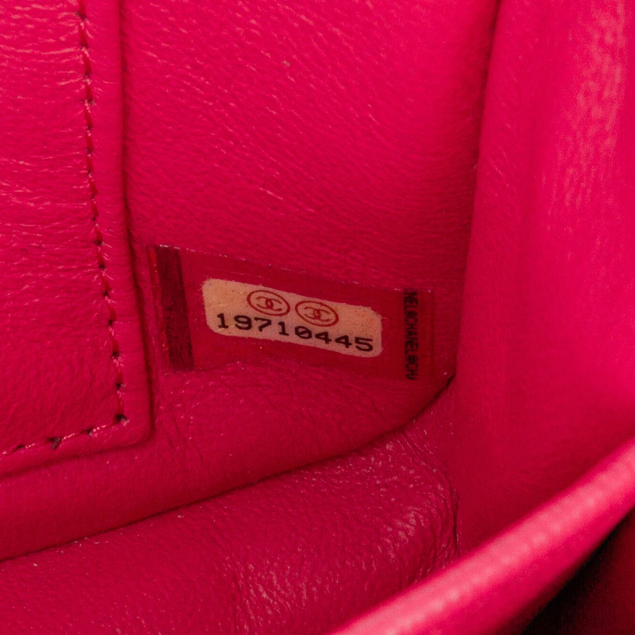 Chanel Extra Mini Rectangular Classic Lambskin Single Flap Roze