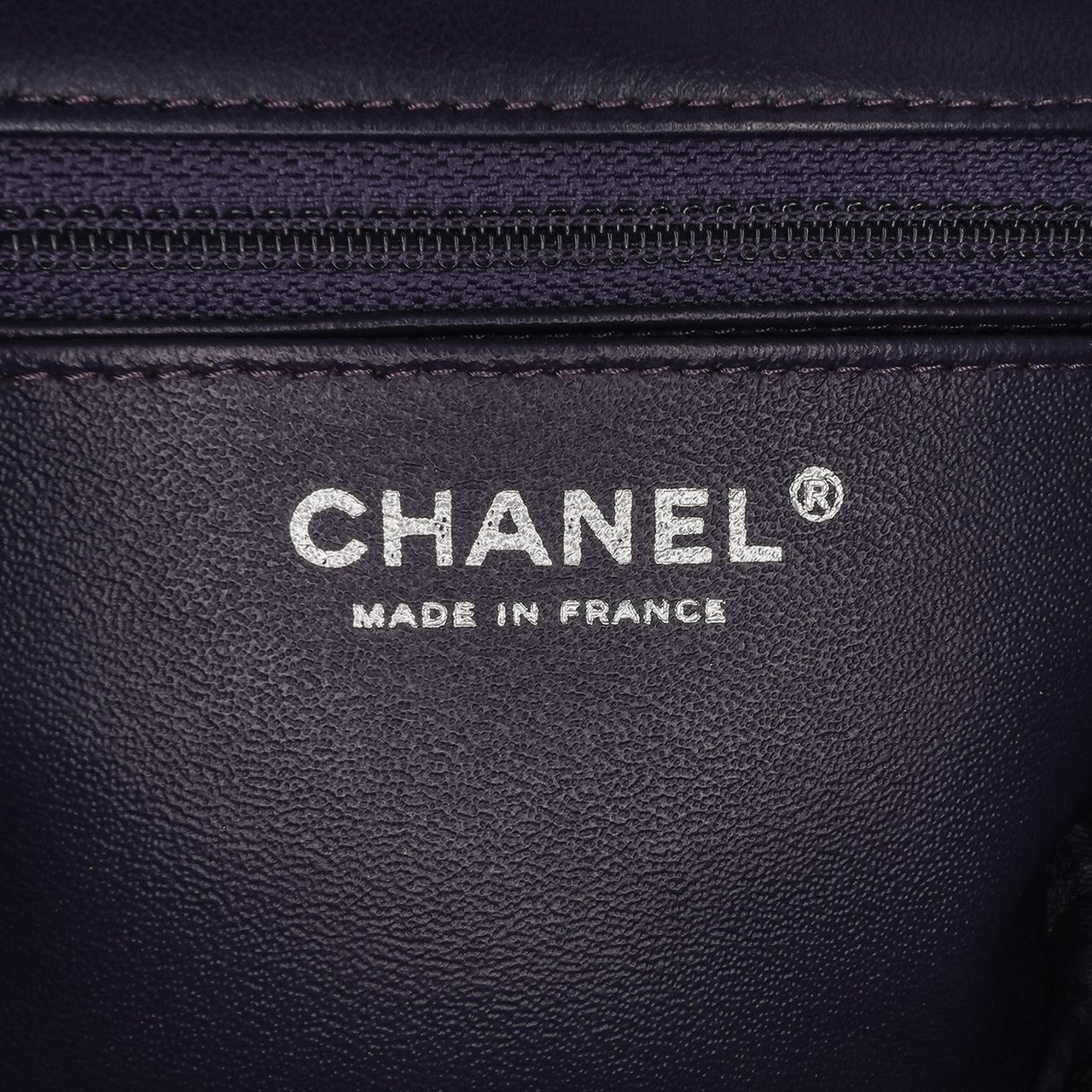 Chanel Mini Square Classic Lambskin Single Flap Blauw