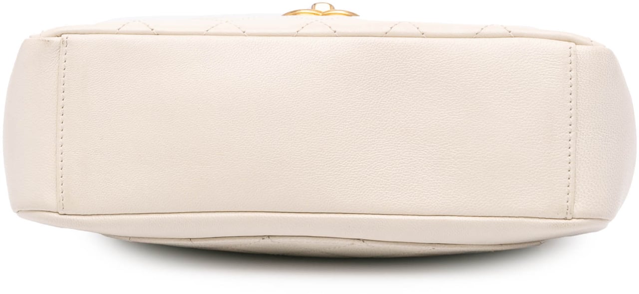 Chanel Quilted Lambskin Curved Flap Wit