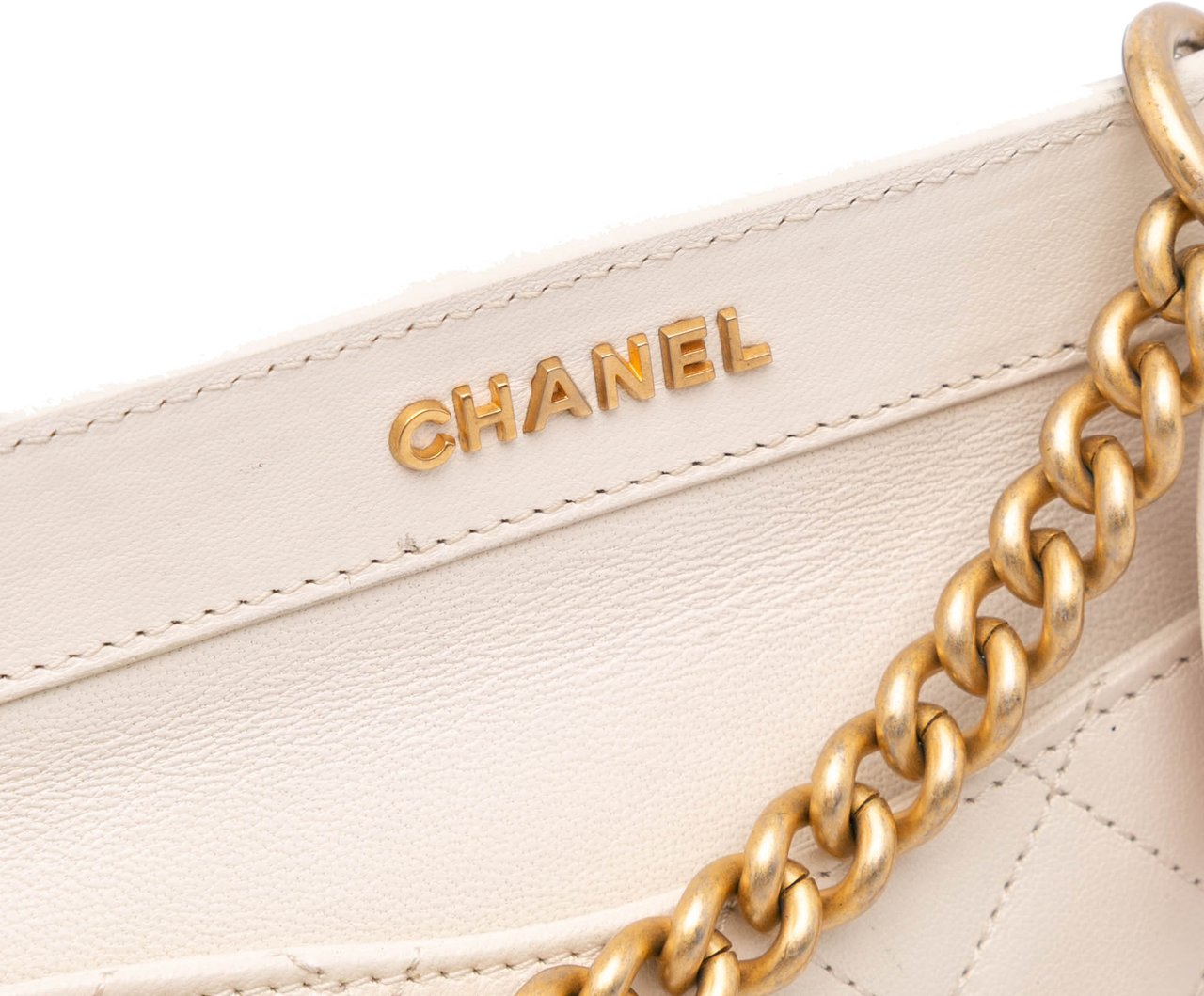 Chanel Quilted Lambskin Curved Flap Wit