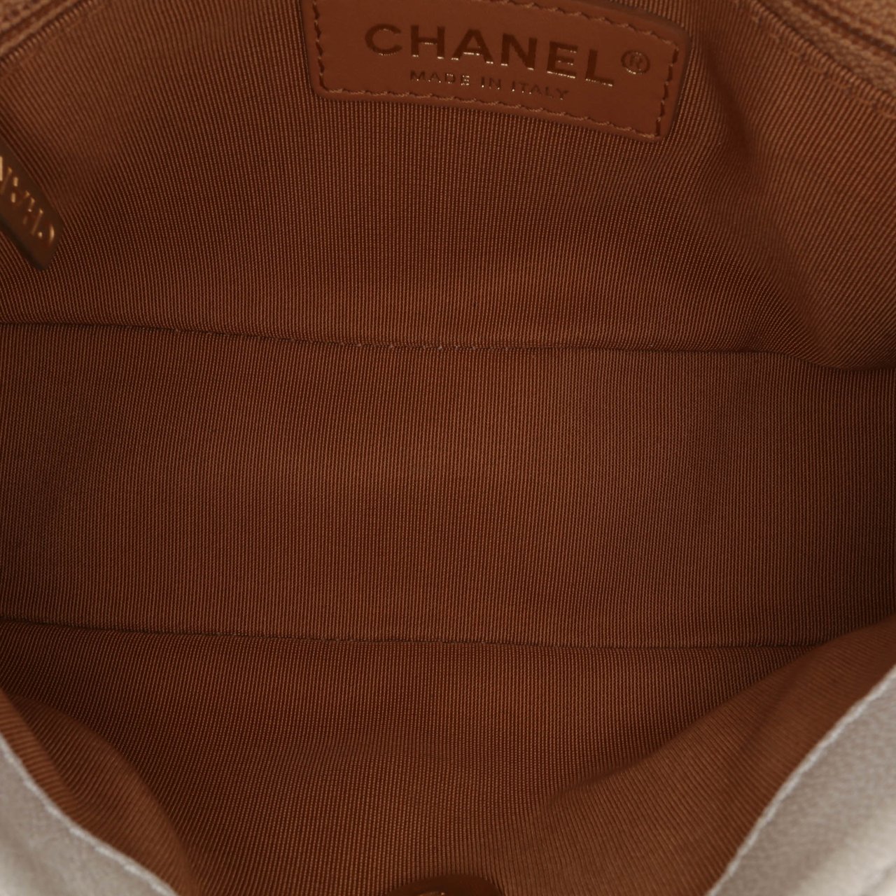 Chanel Quilted Lambskin Curved Flap Wit