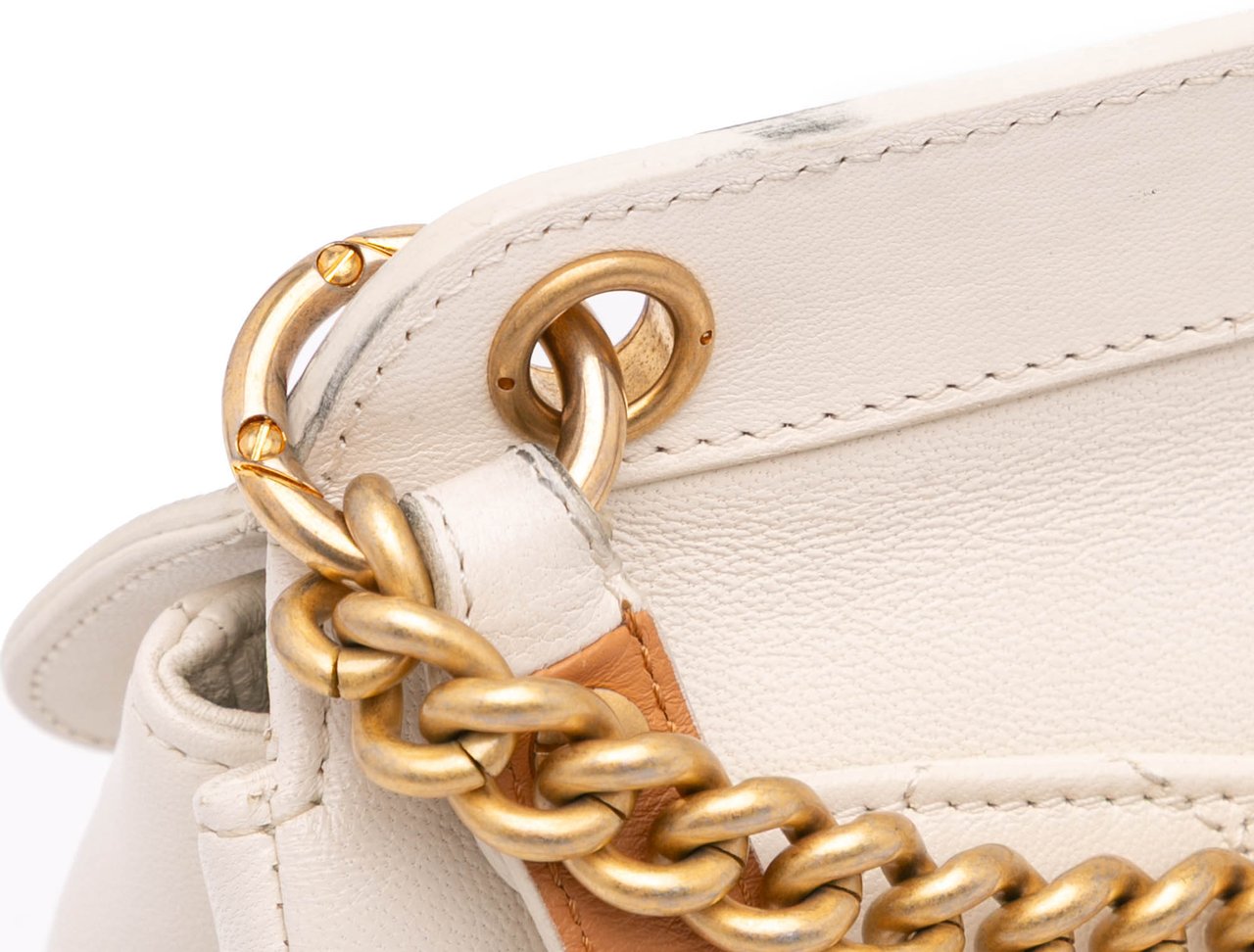 Chanel Quilted Lambskin Curved Flap Wit