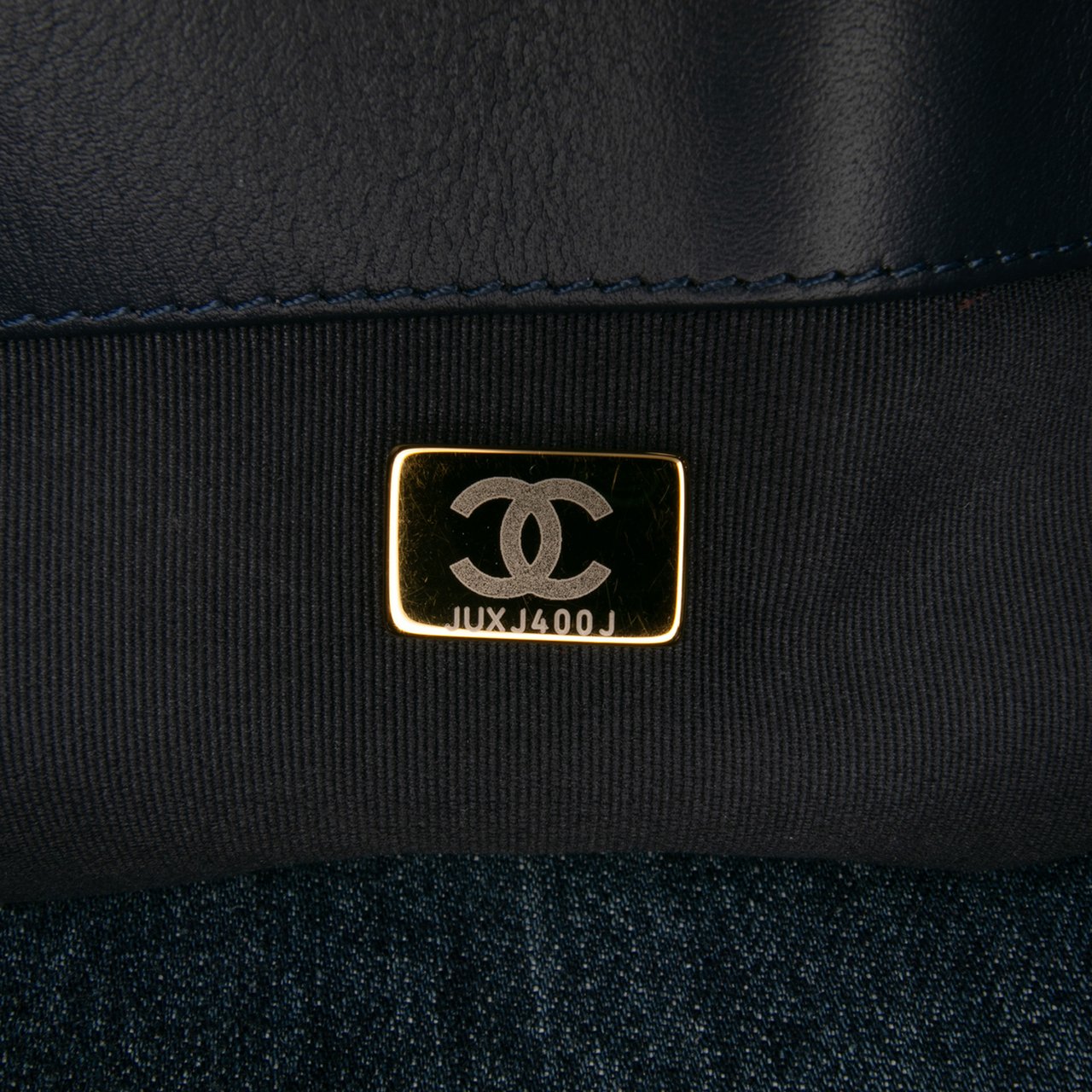 Chanel Large Denim 19 Flap Blauw