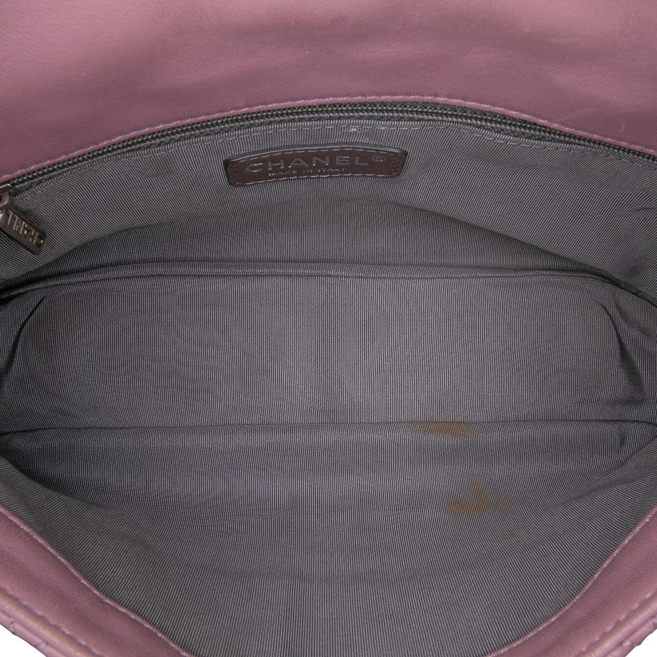 Chanel Medium Bicolor Lambskin and Calfskin CC Chain Flap Roze