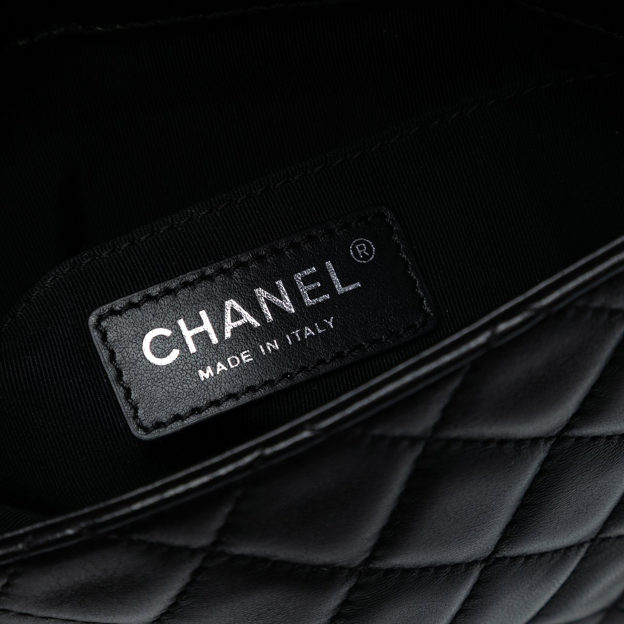Chanel Paris-Salzburg Lambskin Zip Multi Flap Zwart