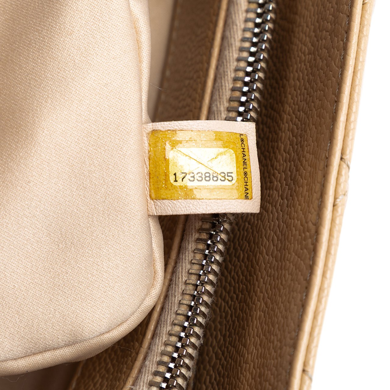 Chanel Caviar Grand Shopping Tote Bruin