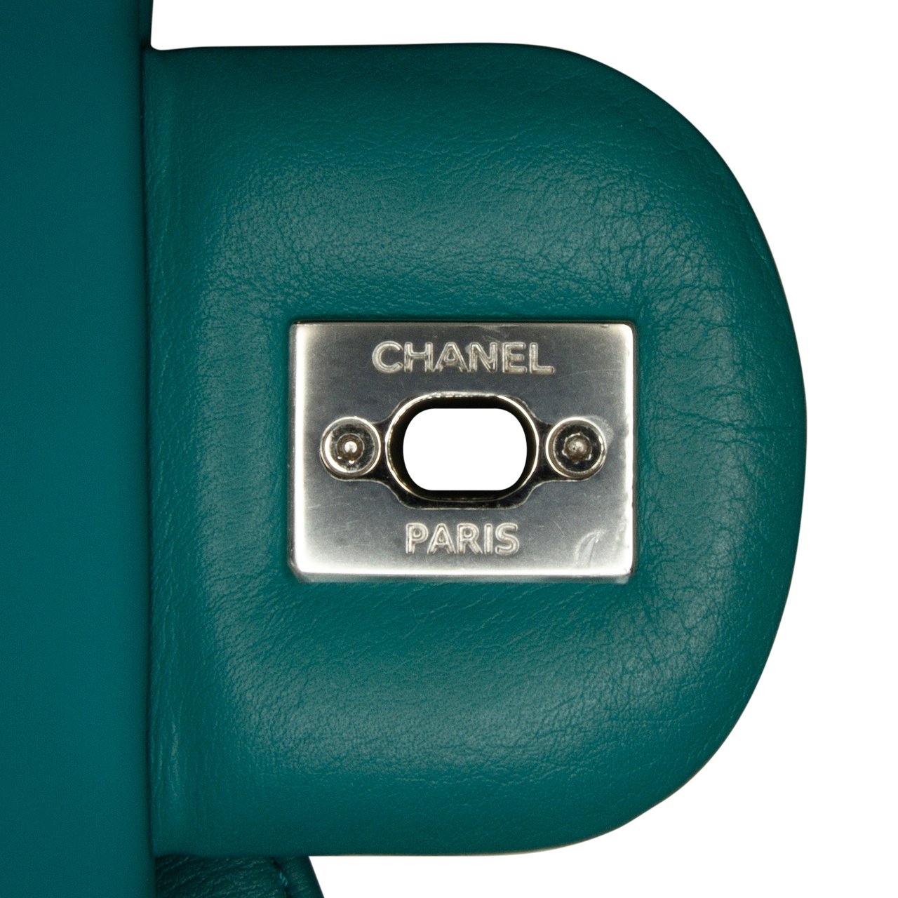 Chanel CC Quilted Calfskin Single Flap Blauw