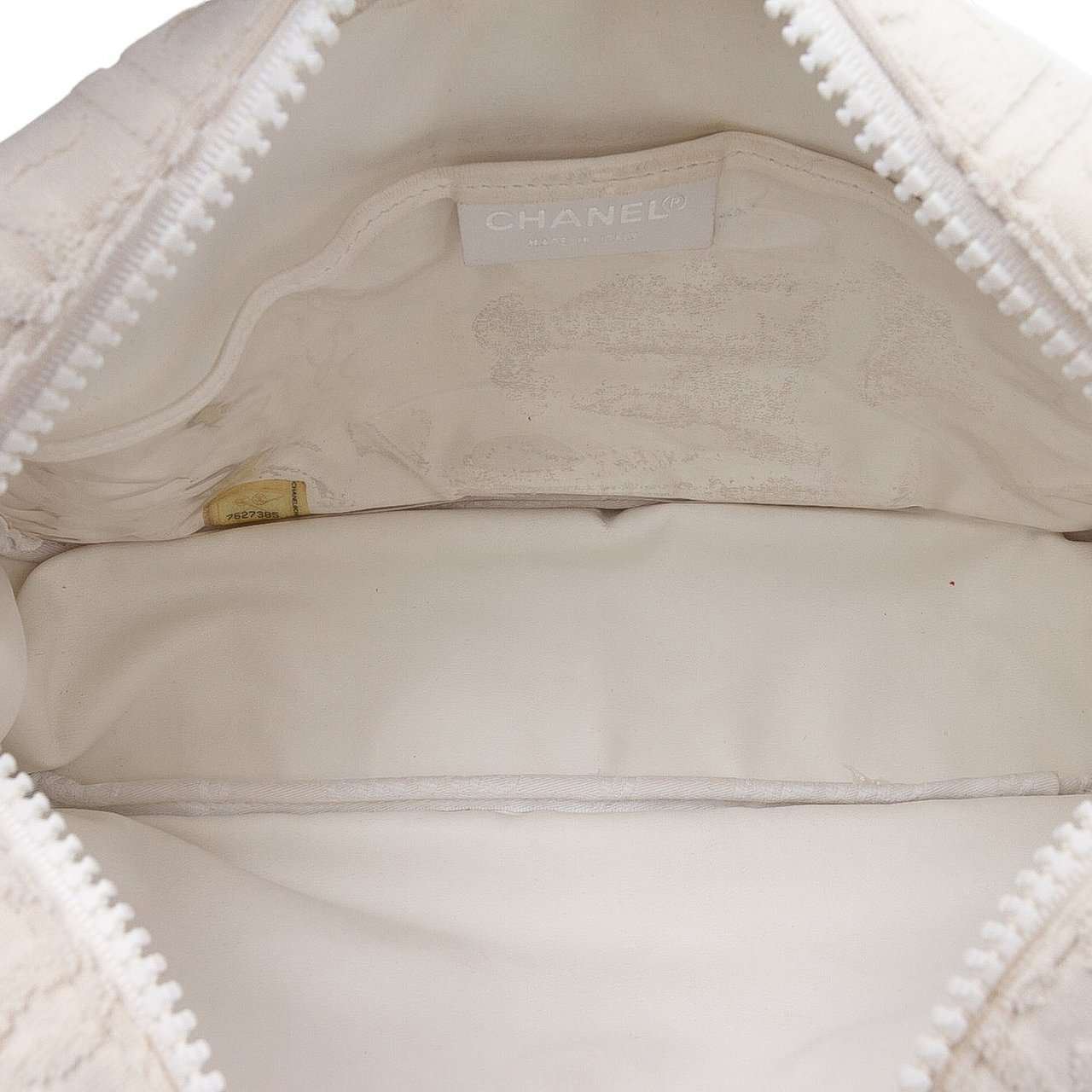 Chanel Terry Cloth Sport Line Flap Wit