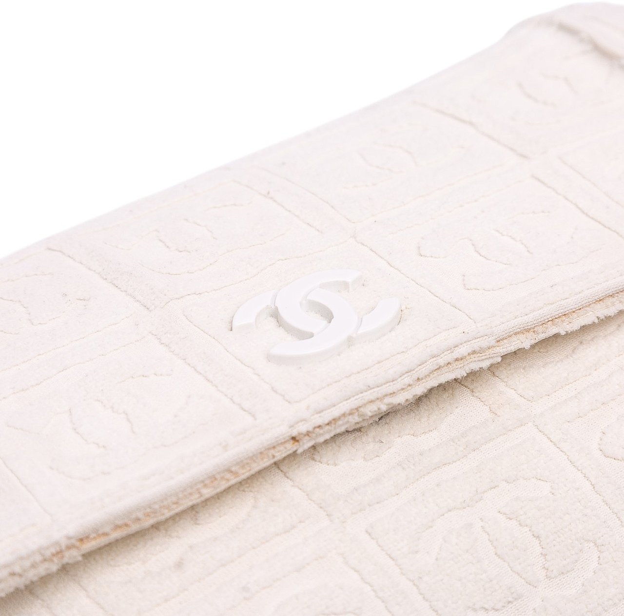 Chanel Terry Cloth Sport Line Flap Wit