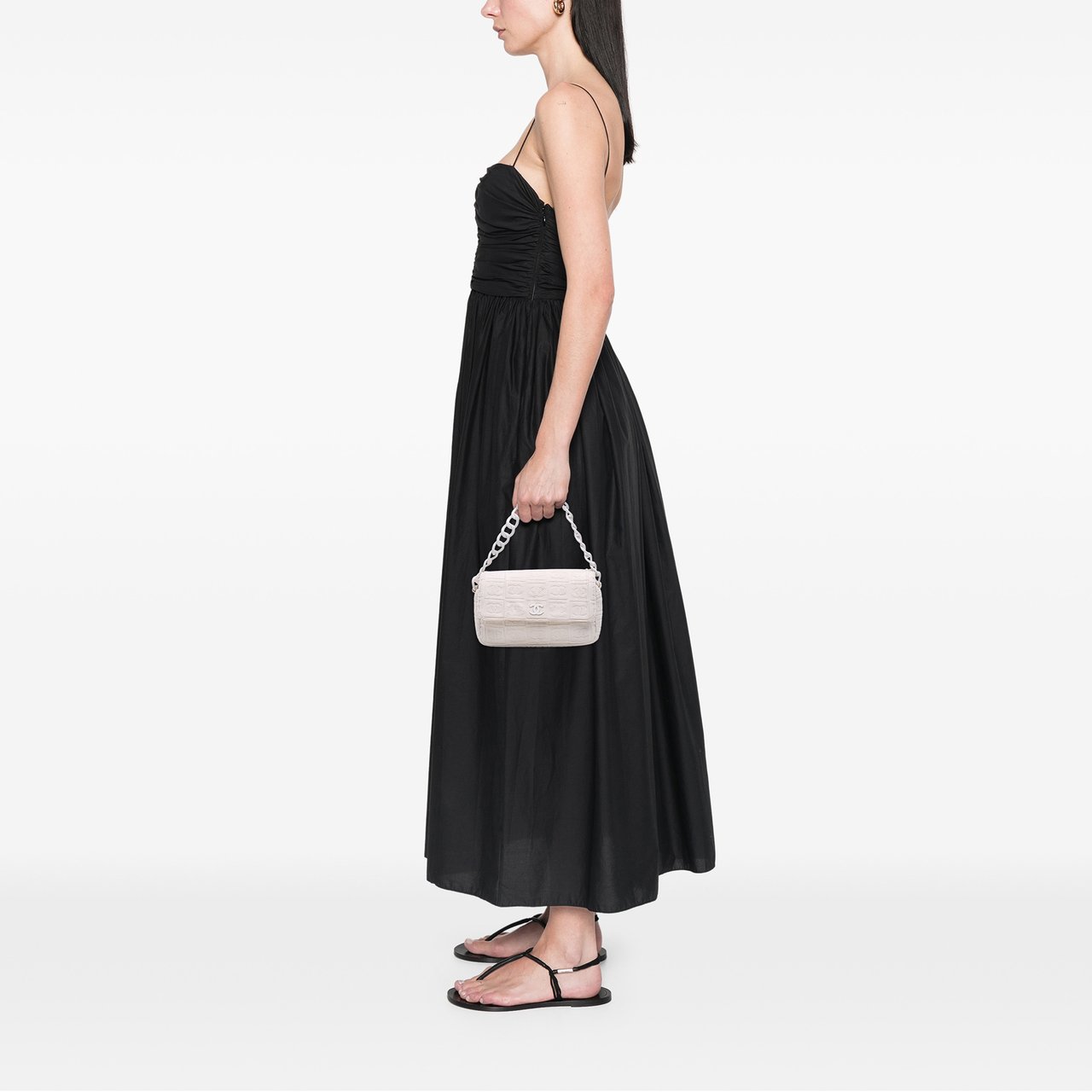 Chanel Terry Cloth Sport Line Flap Wit