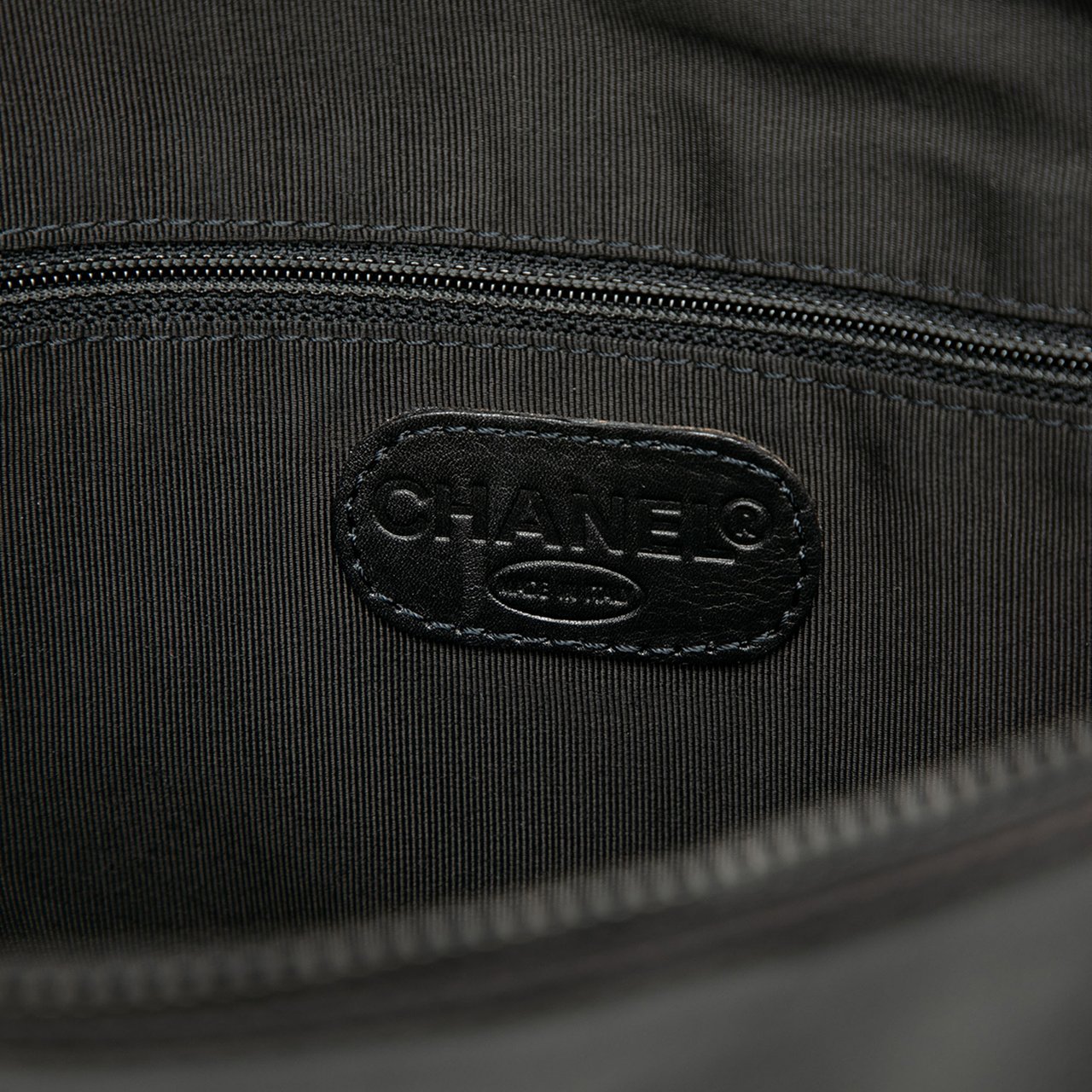 Chanel CC Lambskin Tassel Tote Zwart