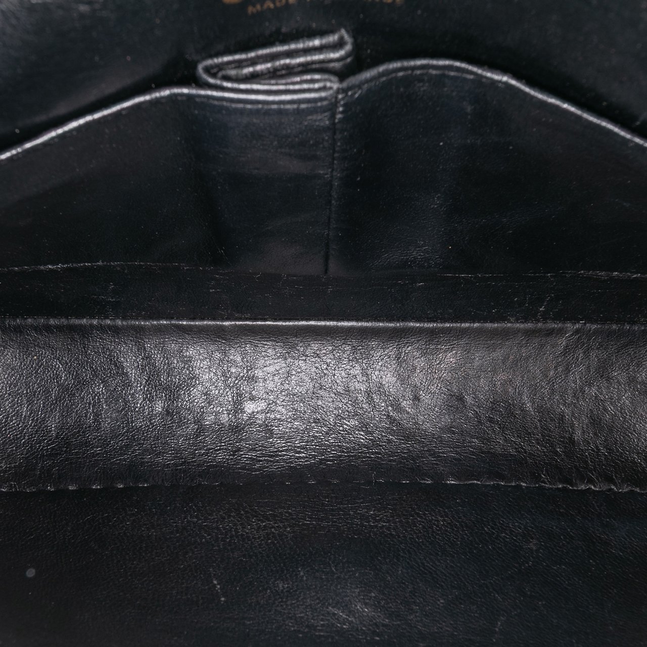 Chanel Medium Classic Caviar Double Flap Zwart