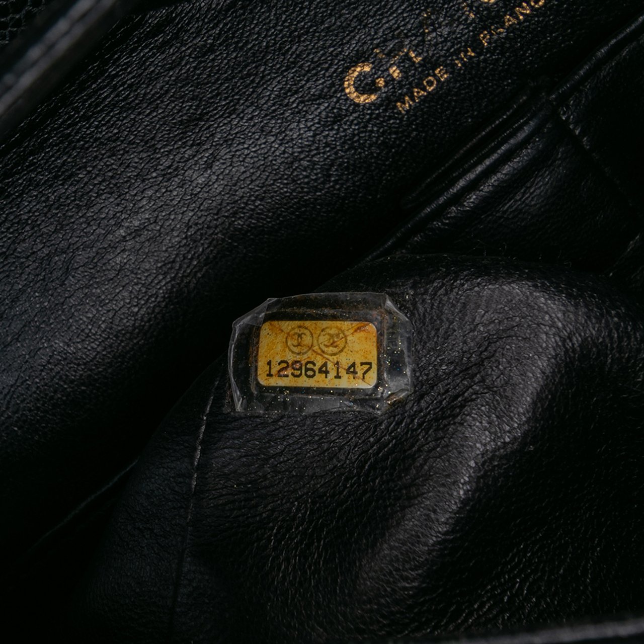 Chanel Medium Classic Caviar Double Flap Zwart