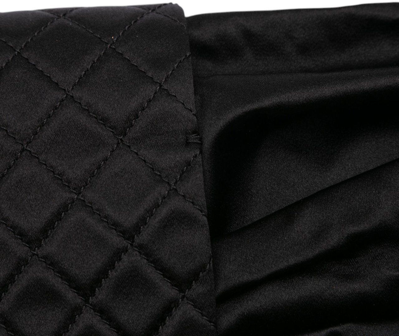 Chanel Large Satin Bow Mademoiselle Shoulder Bag Zwart
