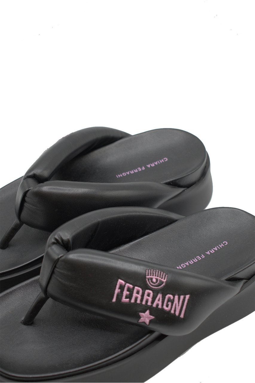 Chiara Ferragni Flip-flops Black Zwart