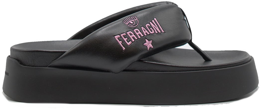 Chiara Ferragni Flip-flops Black Zwart