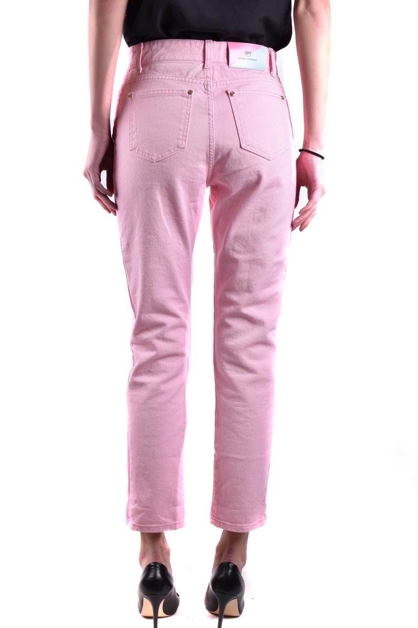 Chiara Ferragni Jeans Pink Roze