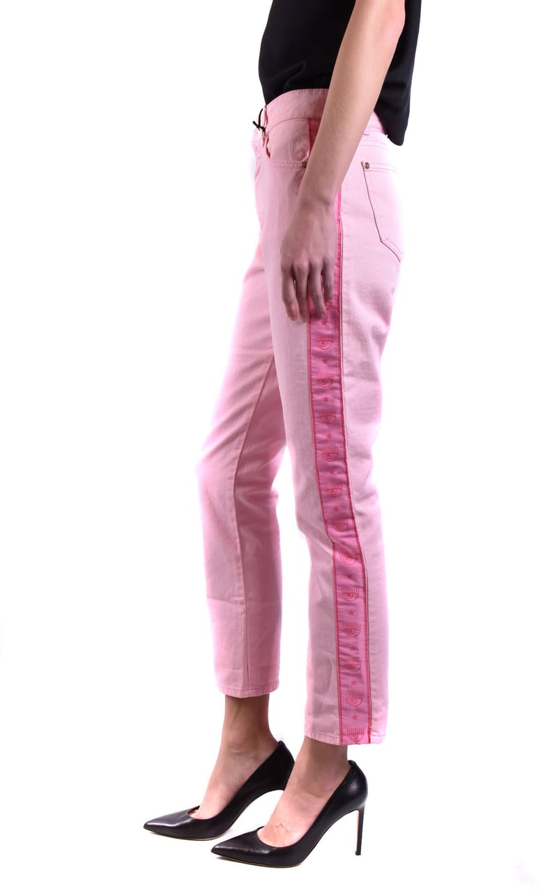 Chiara Ferragni Jeans Pink Roze