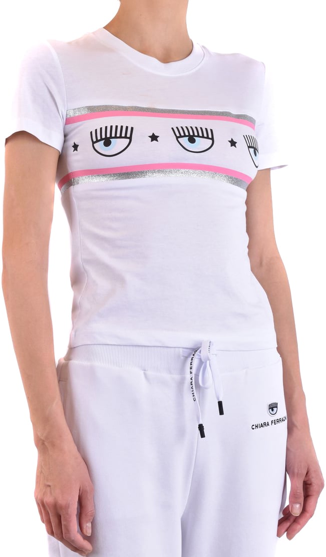 Chiara Ferragni T-shirts White Wit
